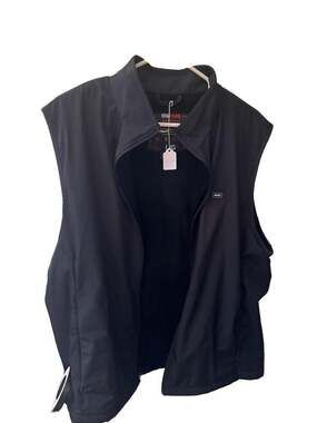 32 Degrees 32 Heat Men's Rechargeable Heated Vest, Black, Size L/G